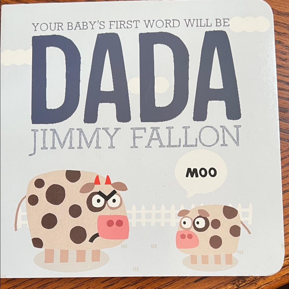 NWOT-Your Baby's First Word Will Be DADA by Jimmy Fallon